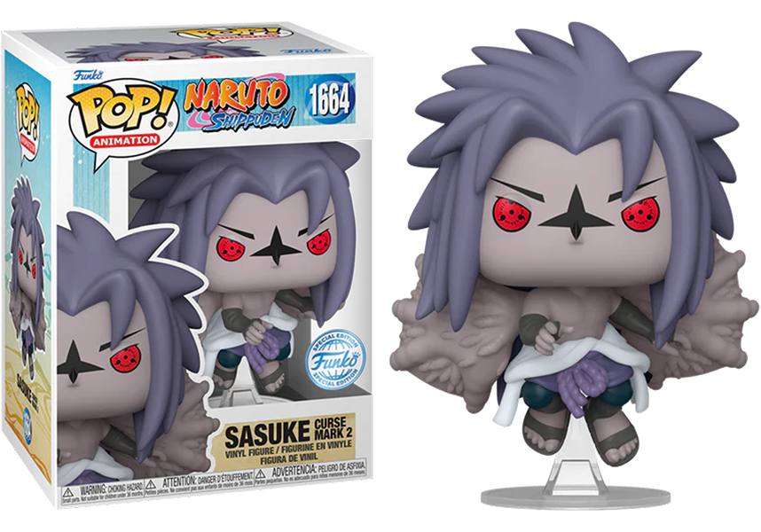 Funko Naruto: Sasuke (Curse Mark 2) - Side View