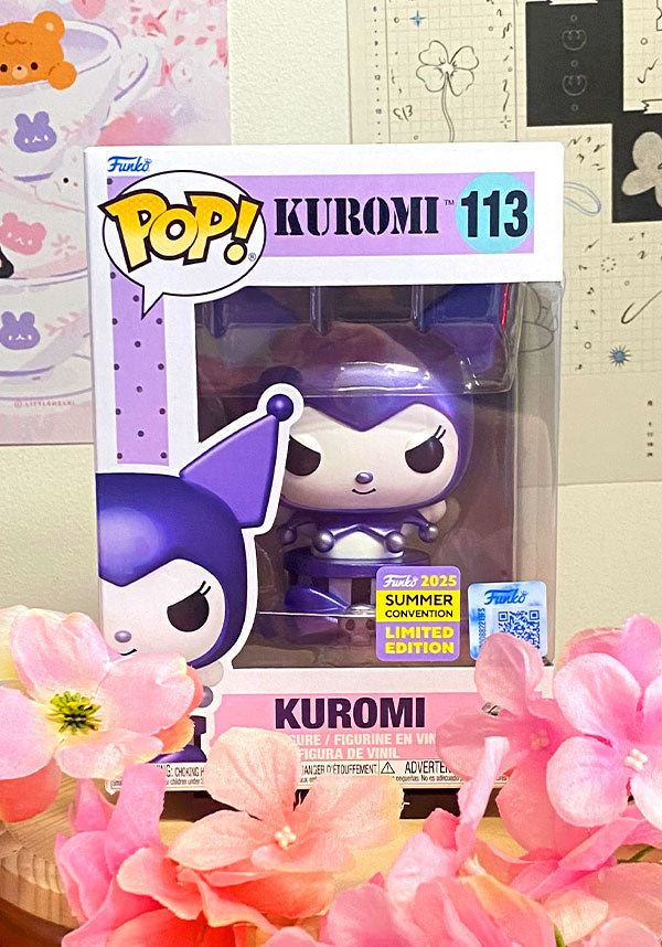 Funko Sanrio: Kuromi Purple Metallic - Detail View