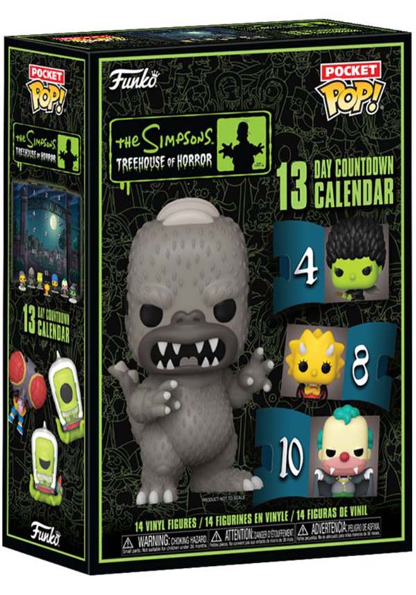 Simpsons: 2024 13-Day Spooky | COUNTDOWN CALENDAR*