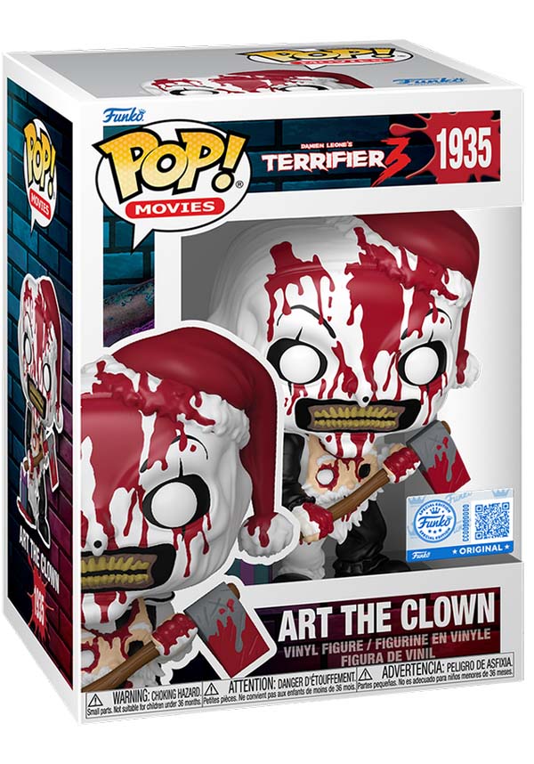 Funko Terrifier 3 Art the Clown - Back View