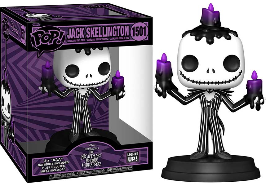 NBC: Jack Skellington (Lights Up) 6" | POP! VINYL