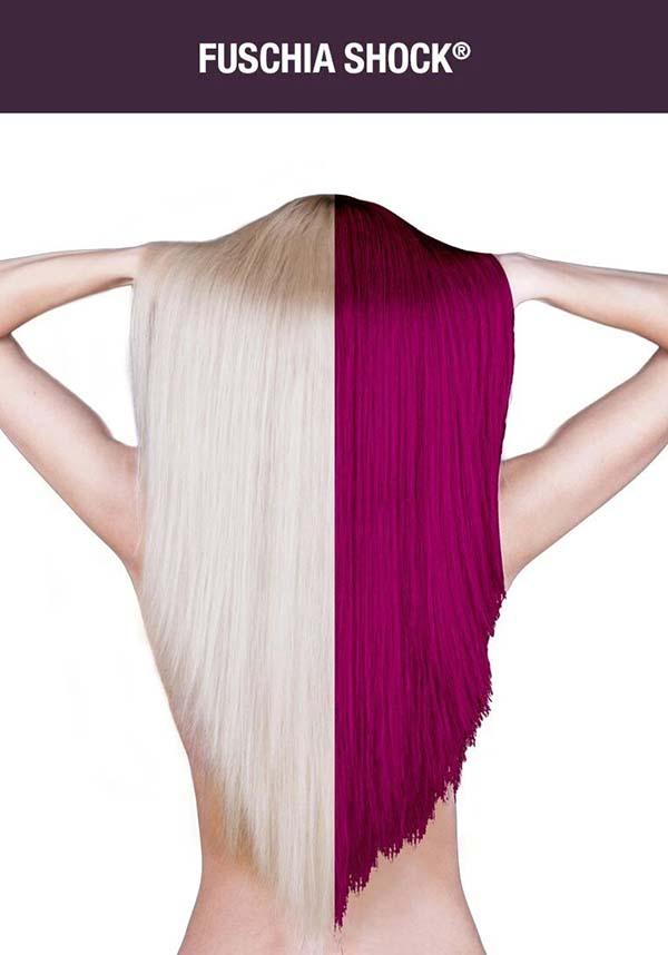 Fuschia Shock | CLASSIC COLOUR - Beserk - all, clickfrenzy15-2023, cosmetics, cpgstinc, dark purple, discountapp, dye, ebaymp, fp, goth, hair, hair colour, hair dye, hair purple, labelvegan, manic panic, manic panic hair, mermaid, purple, vegan