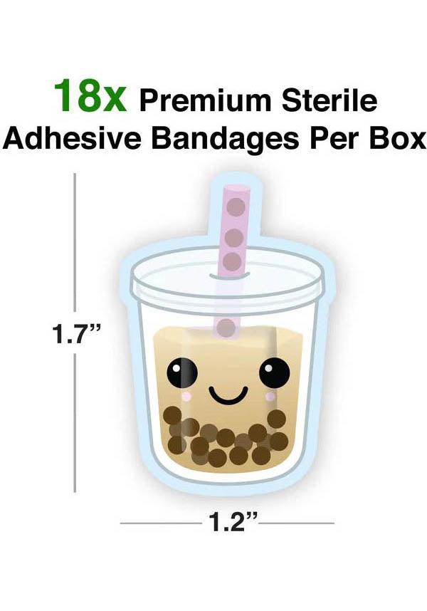 Boba | BANDAGES - Beserk - all, apr22, bandage, bandaid, boba tea, bubble tea, clickfrenzy15-2023, cpgstinc, discountapp, first aid, fp, home, homeware, homewares, kids, kids gifts, kids homewares, novelty, R100422, williamvalentine, WV104455