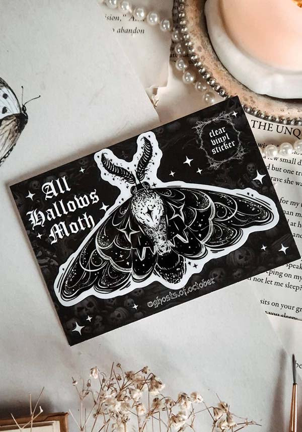 All Hallows Moth | STICKER