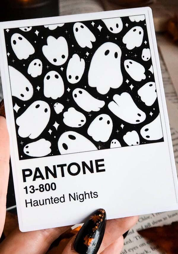 Haunted Nights Pantone | STICKER