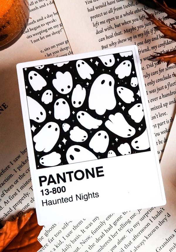 Haunted Nights Pantone | STICKER