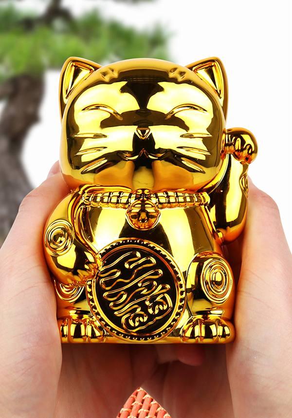 Lucky Cat | FORTUNE TELLING KITTY - Beserk - all, cat, cats, christmas gift, christmas gifts, clickfrenzy15-2023, discountapp, fortune teller, fp, gift, gift idea, gift ideas, gifts, gold, home, homeware, homewares, jul22, kids gifts, kids toy, lucky cat, maneki neko, money cat, novelty, R140722, toy, toys, waving cat, williamvalentine, WV106960