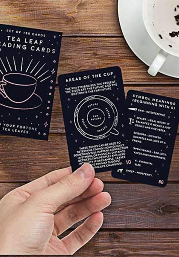 Tea Leaf Reading | CARDS - Beserk - all, aug21, card, cards, clickfrenzy15-2023, cpgstinc, discountapp, fortune teller, fp, gift, gift idea, gift ideas, gift republic, gifts, goth, gothic, gothic gifts, R110821, tea, williamvalentine, witchcraft, witchy, WV86549