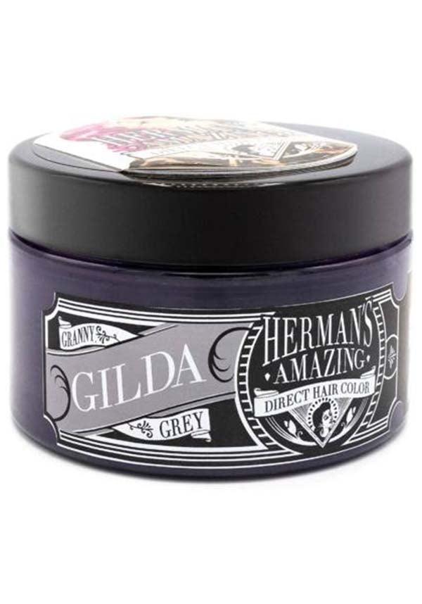 Gilda Granny Grey | HAIR COLOUR - Beserk - all, clickfrenzy15-2023, cosmetics, discountapp, dye, fp, goth, gray, grey, hair, hair colour, hair colours, hair dye, hair dyes, hair grey, hair silver, herman, hermans, hermans colour, hermans hair colour, labelvegan, vegan
