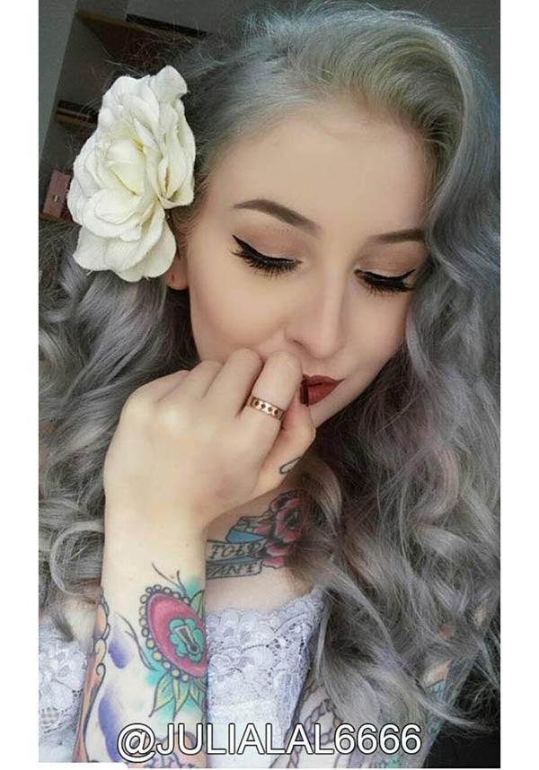 Gilda Granny Grey | HAIR COLOUR - Beserk - all, clickfrenzy15-2023, cosmetics, discountapp, dye, fp, goth, gray, grey, hair, hair colour, hair colours, hair dye, hair dyes, hair grey, hair silver, herman, hermans, hermans colour, hermans hair colour, labelvegan, vegan