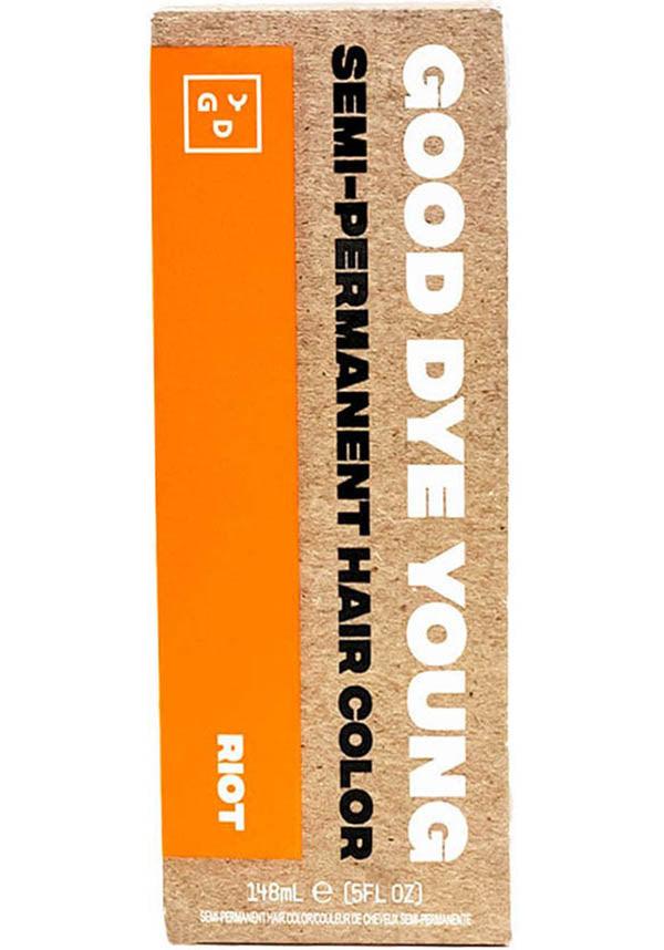 Riot | HAIR COLOUR - Beserk - all, bright orange, clickfrenzy15-2023, colour:orange, cosmetics, discountapp, dye, dyes, fp, GD024384, GDY-GWP, good dye young, gooddyeyoung, hair, hair color, hair colour, hair colours, hair dye, hair dyes, hair orange, hair products, labelvegan, mermaid, orange, R290921, sep21, vegan