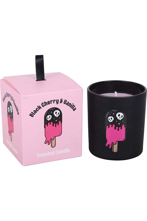 Black Cherry & Vanilla Scented | CANDLE