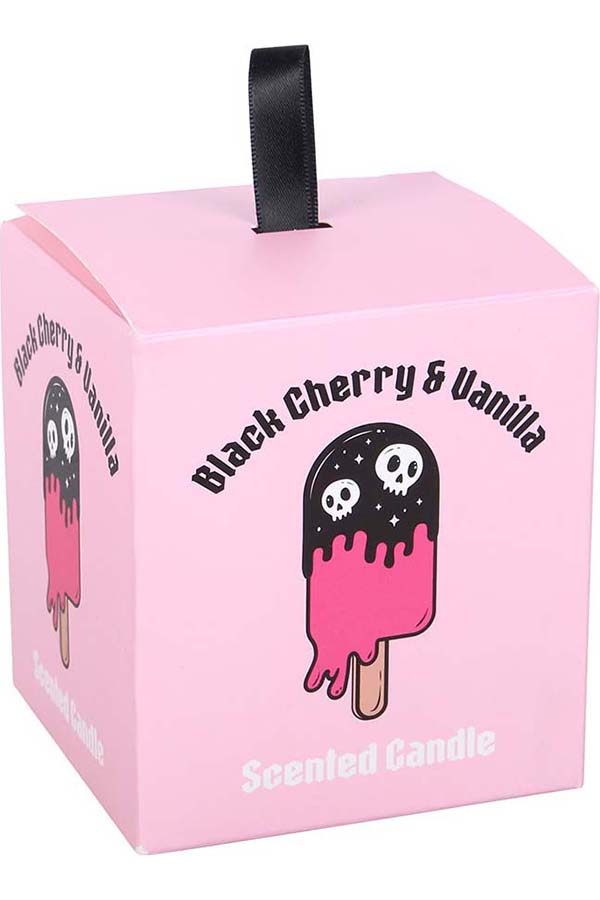 Black Cherry & Vanilla Scented | CANDLE