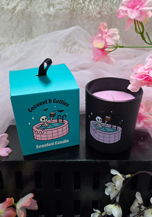 Coconut & Coffins Scented | CANDLE