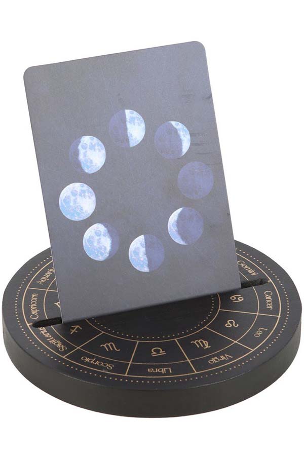 Black Zodiac: Wooden | TAROT CARD STAND