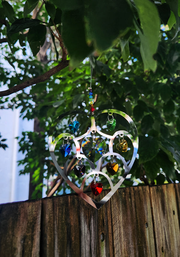 Chakra Rainbow Heart | SUNCATCHER*