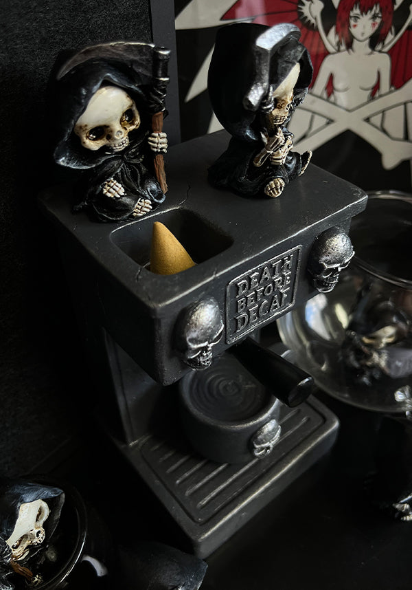 Death Before Decaf | BACKFLOW BURNER