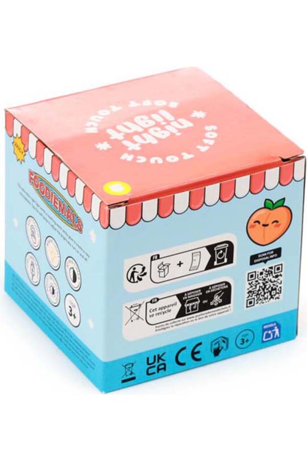 Foodiemals Peach | LED NIGHT LIGHT