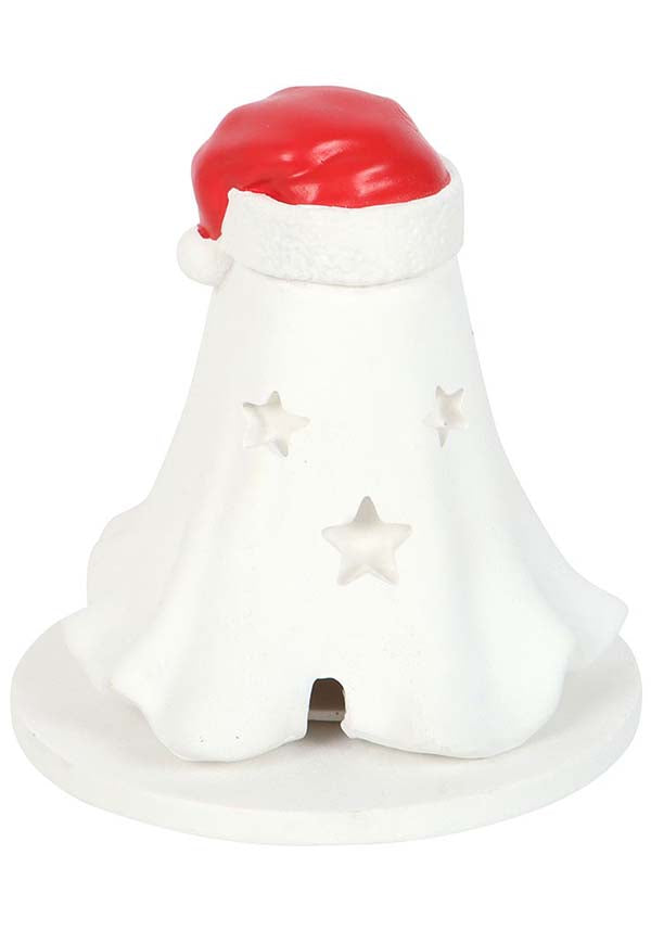 Ghost with Santa Hat | INCENSE CONE BURNER