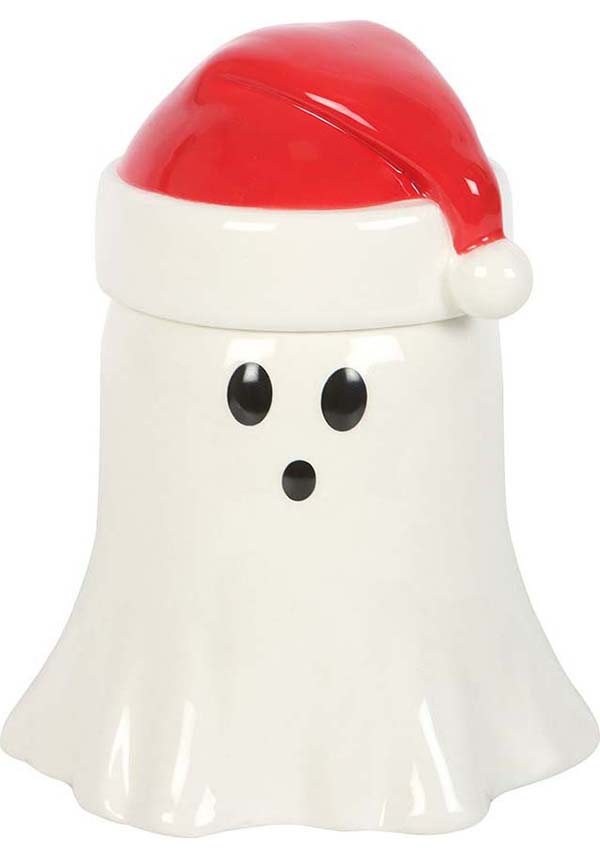 Ghost with Santa Hat | WAX BURNER
