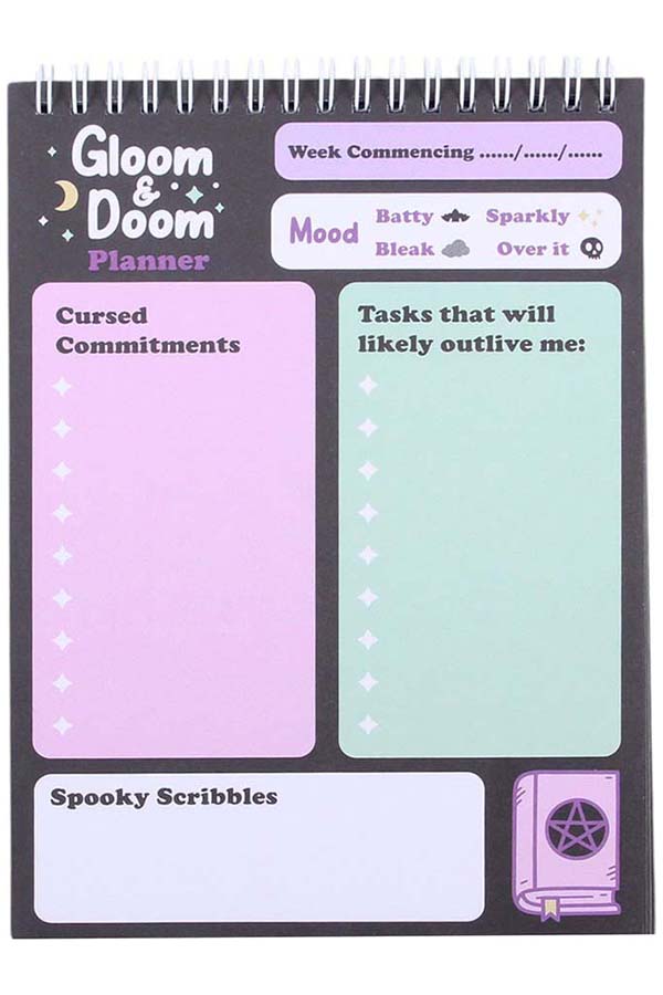 Gloom & Doom | DESK PLANNER