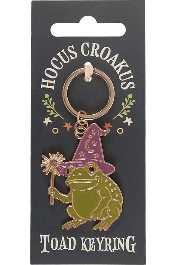Hocus Croakus Magic Toad | KEYRING