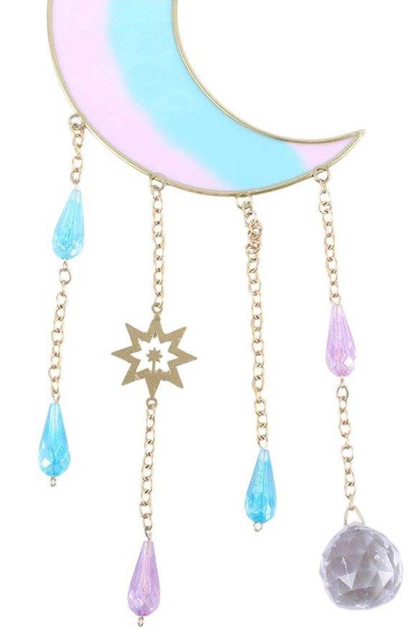 Iridescent Crescent Moon | SUNCATCHER