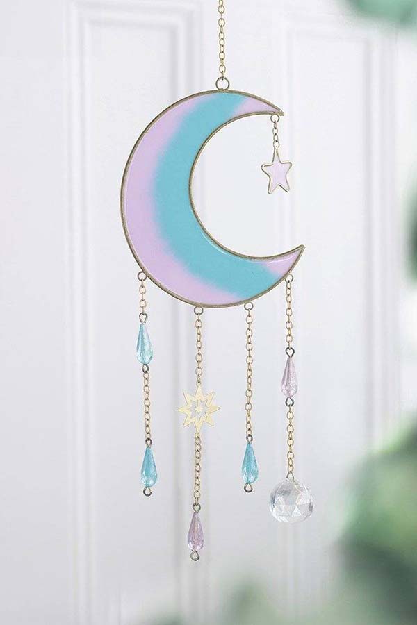 Iridescent Crescent Moon | SUNCATCHER
