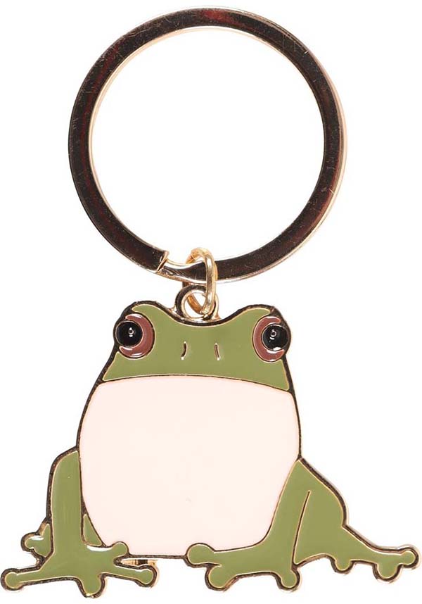 GOTHIC GIFTS Lucky Frog | KEYRING - Back