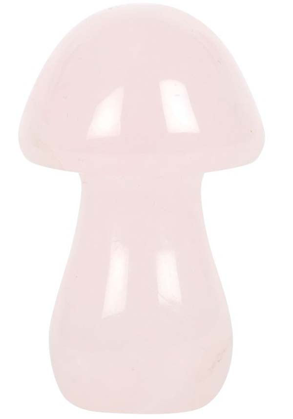 Magical Rose Quartz | CRYSTAL MUSHROOM*