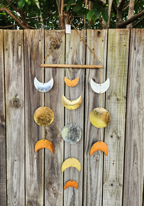 Metallic Moon Phases | WALL HANGING