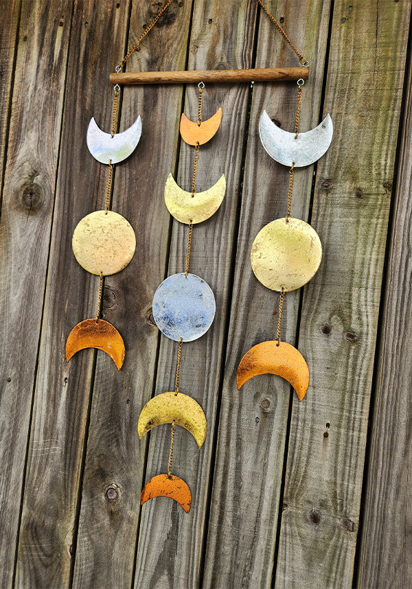 Metallic Moon Phases | WALL HANGING