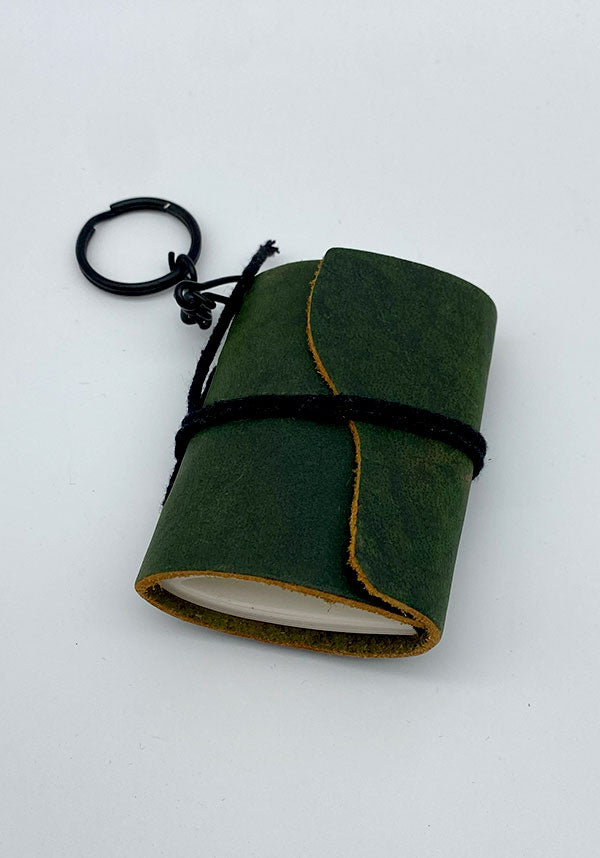 Gothic Gifts Mini Leather Journal - Lifestyle Shot