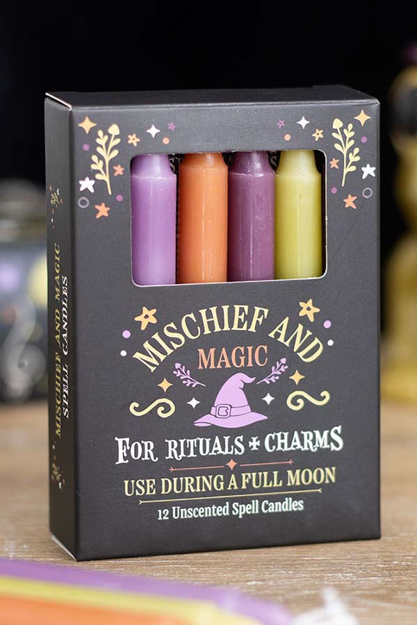 Mischief And Magic Pack Of 12 Spell | CANDLE