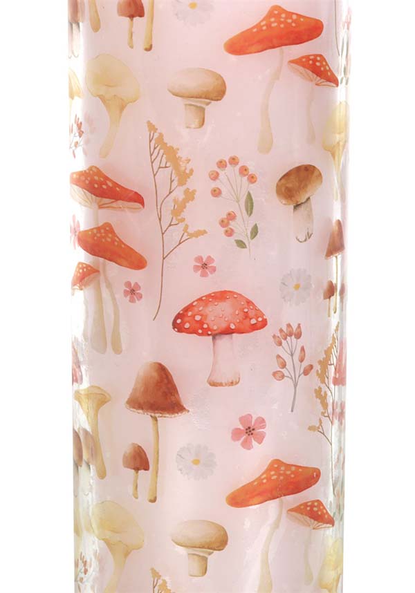 Mushroom Print Enchanted Forest | TUBE CANDLE