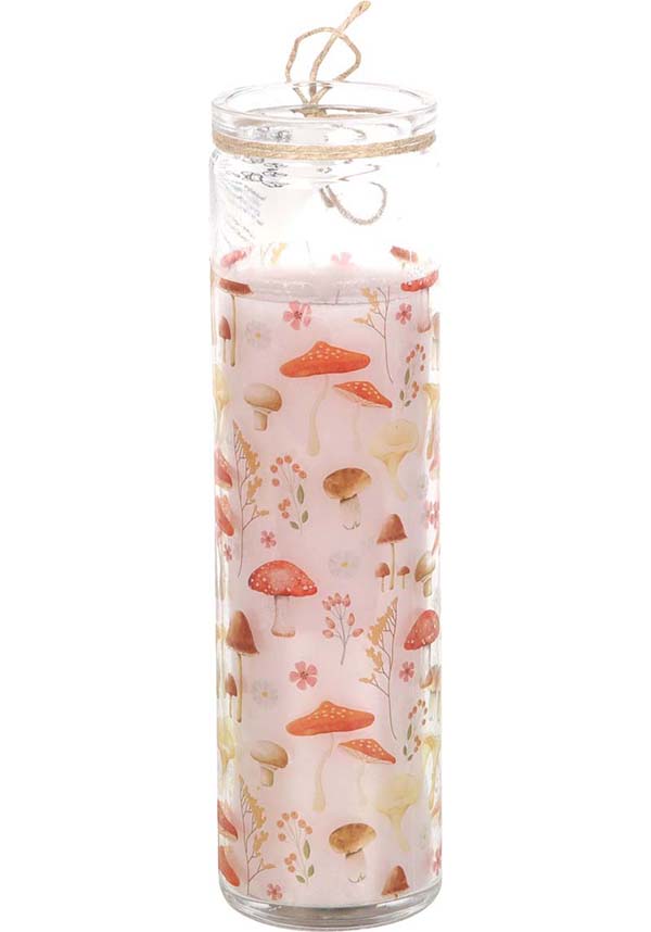 Mushroom Print Enchanted Forest | TUBE CANDLE