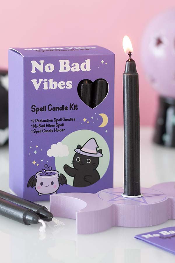 No Bad Vibes Spell | CANDLE KIT