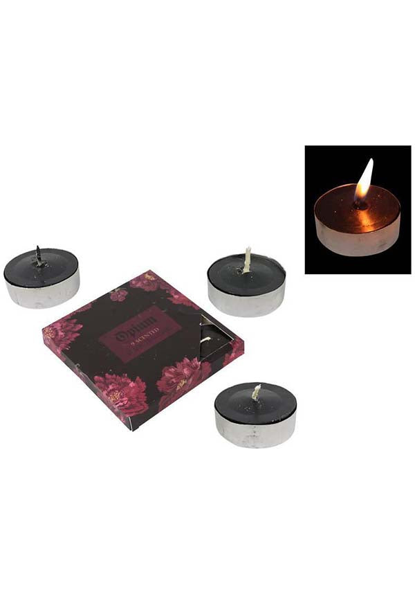 Opium Scented Black | TEALIGHTS