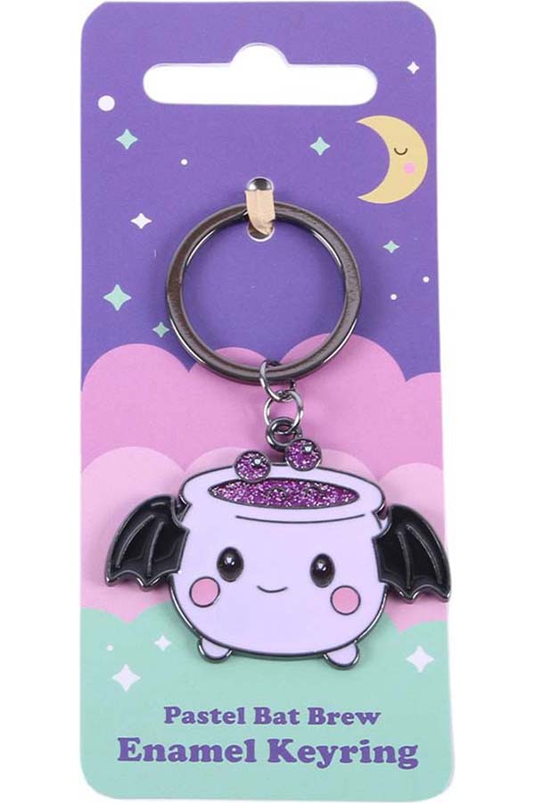 Pastel Batbrew Cauldron | KEYRING