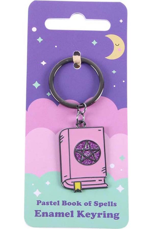 Pastel Book Of Spells | KEYRING