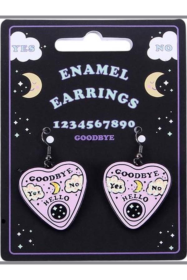 Pastel Talking Board Planchette | EARRINGS