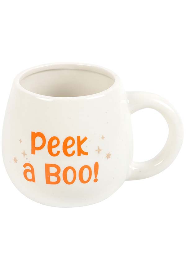 Peekaboo Ghost | ROUNDED MUG*