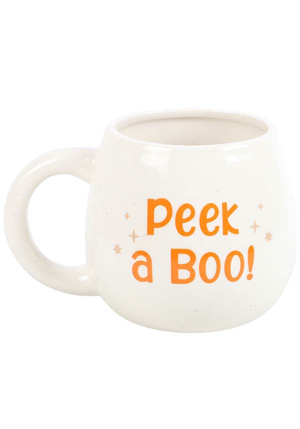 Peekaboo Ghost | ROUNDED MUG*