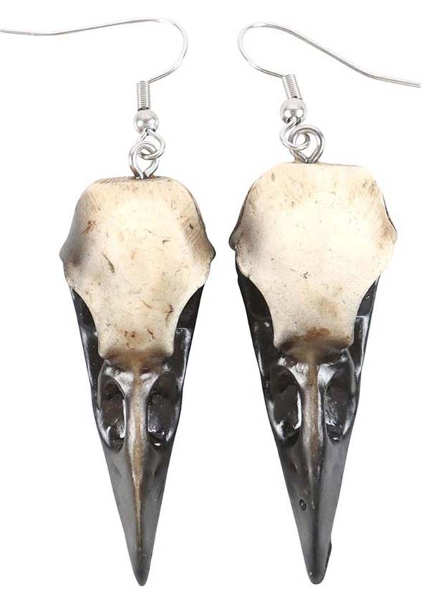 Crow Skull | EARRINGS