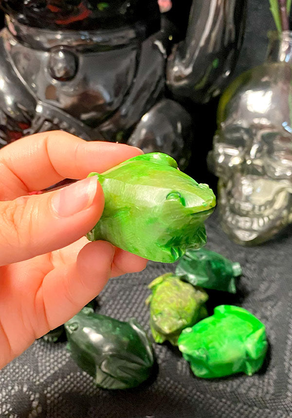 Soapstone Lucky Frog | ROCK
