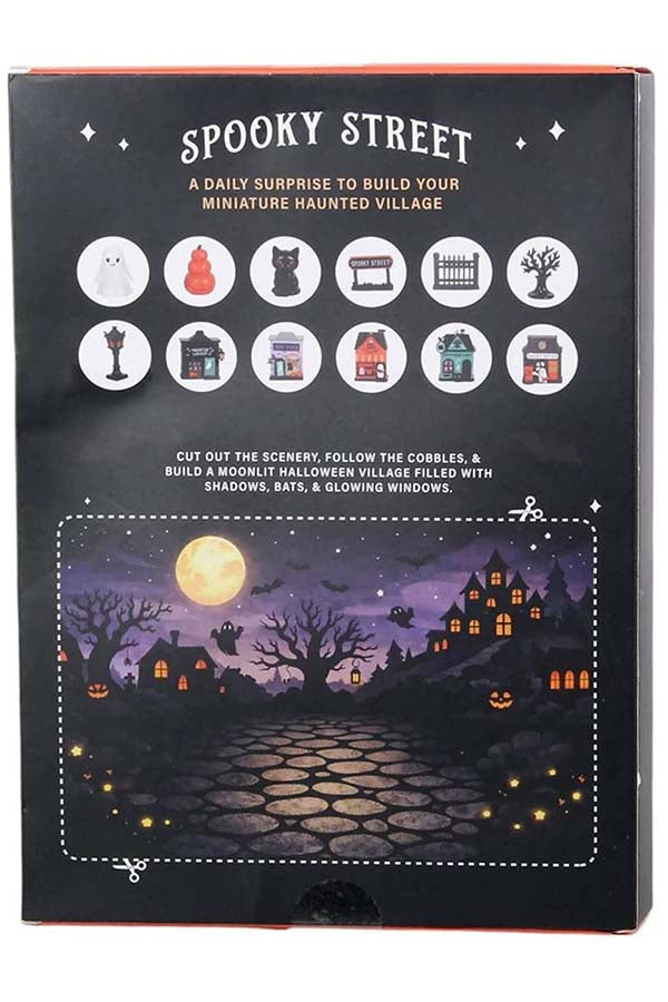 Spooky Street 12-day Halloween | ADVENT CALENDAR