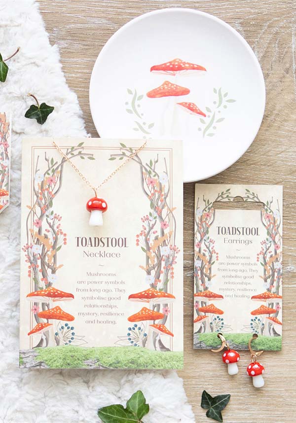 Toadstool Dangle | EARRINGS