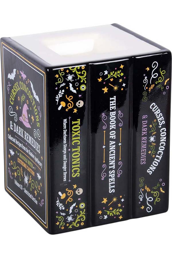 Witch's Apothecary Book Shaped | OIL BURNER