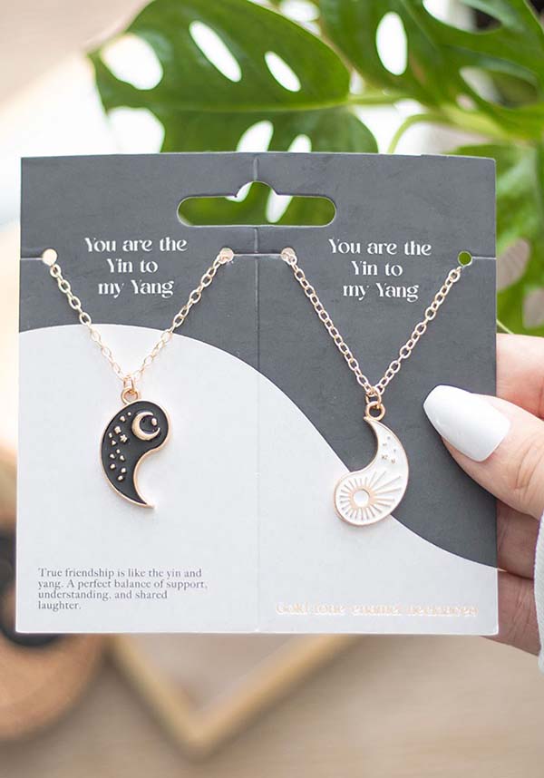 Yin Yang Best Friend | PENDANT NECKLACES*
