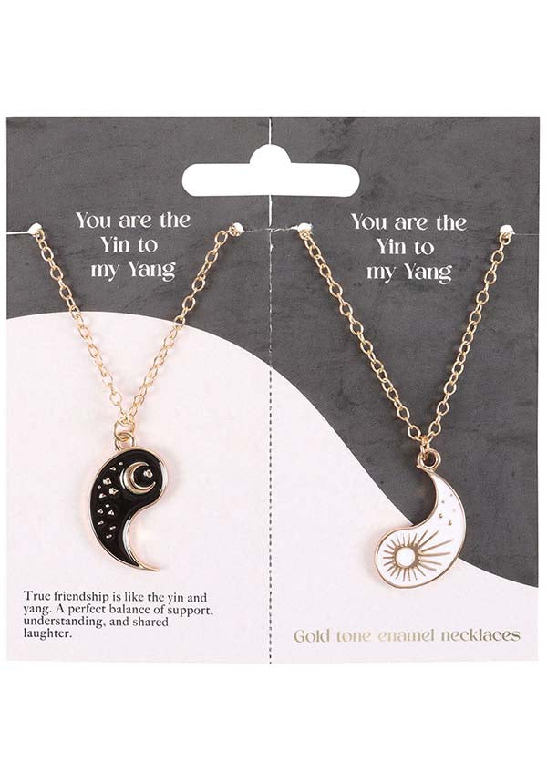 Yin Yang Best Friend | PENDANT NECKLACES*